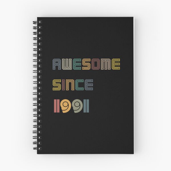 Item preview, Awesome since 1991, birthday 1991 designed and sold by NDN Digital Art.