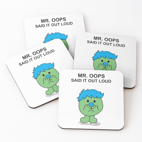 Item preview, Mr. Oops Said it Out Loud designed and sold by Scat the cat.