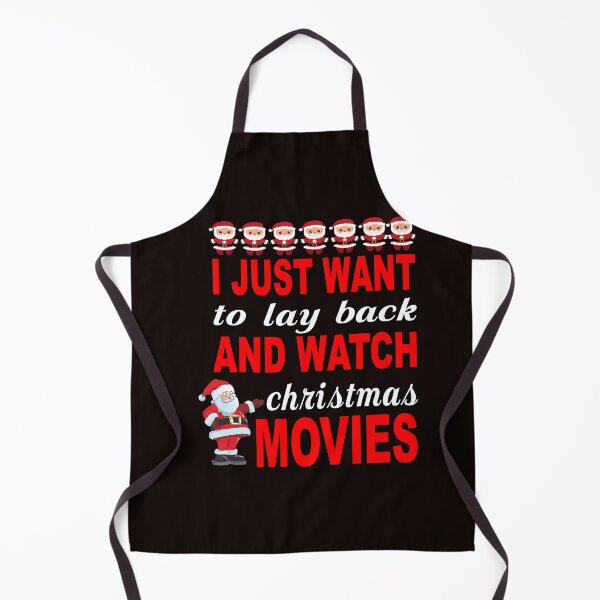 Item preview, I just want to lay back and watch christmas movies - funny christmas quote designed and sold by latelierdechris.