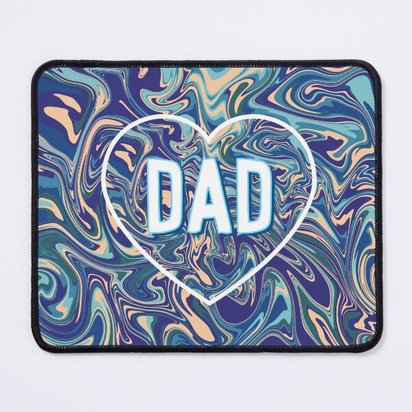 Item preview, Dad On Blue Marbled Background designed and sold by Adam Regester.