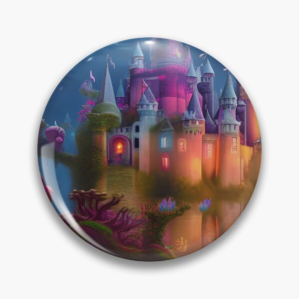 Item preview, Magical Fantasy Castle Under the Sea designed and sold by Caregiverology.
