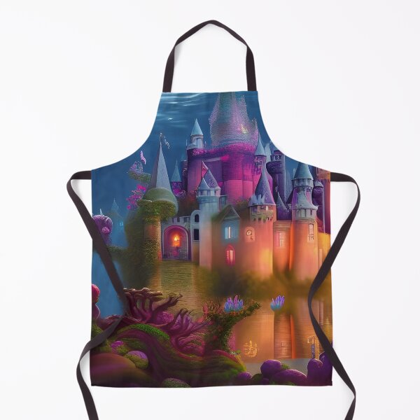 Item preview, Magical Fantasy Castle Under the Sea designed and sold by Caregiverology.