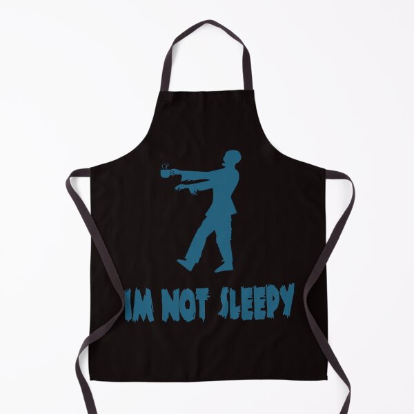 Item preview, Im not sleepy - not yet for bed time zombies funny designed and sold by latelierdechris.