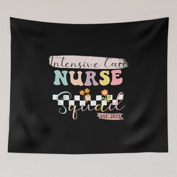 Item preview, Intensive Care Nurse Squad EST. 2023 Pastel designed and sold by Karry-Pat.