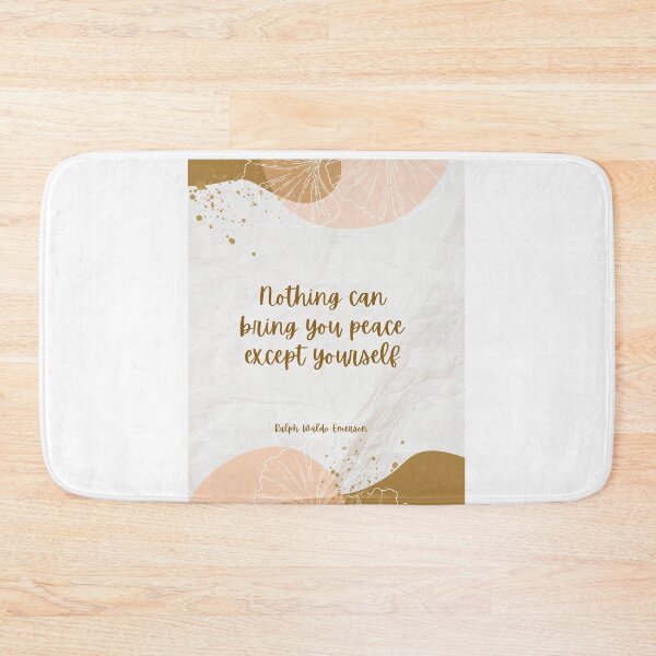 Item preview, Nothing can bring you peace except yourself. Ralph Waldo Emerson designed and sold by LifeWisdom.