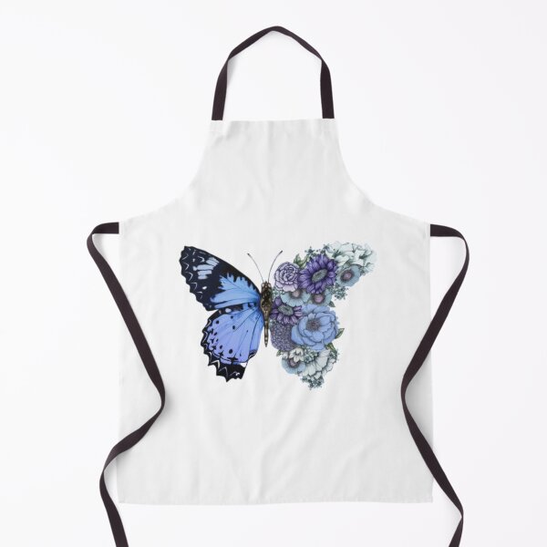 Item preview, Metamorphora | Blue And White Cherry Blossom Sakura Butterfly designed and sold by Stevenobinsun.