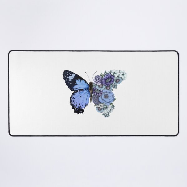 Item preview, Metamorphora | Blue And White Cherry Blossom Sakura Butterfly designed and sold by Stevenobinsun.