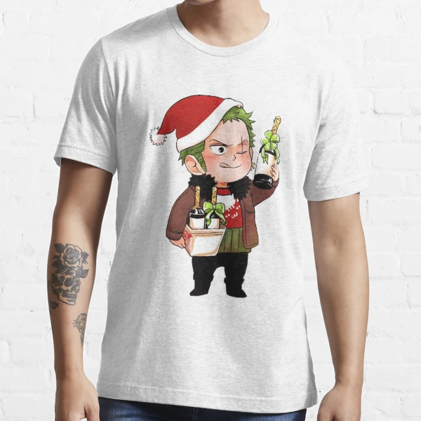 Zoro Christmas One Piece Merry Christmas Anime shirt, hoodie, sweater,  longsleeve and V-neck T-shirt