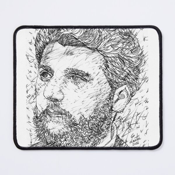 Item preview, GEORGES BIZET black and white pencil portrait .1 designed and sold by lautir.
