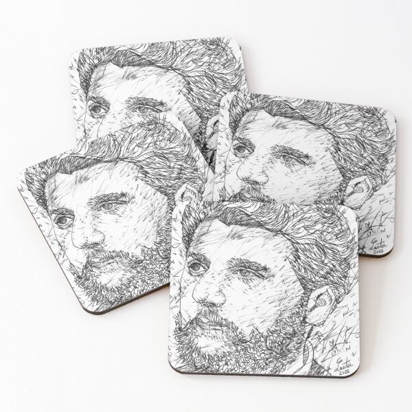 Item preview, GEORGES BIZET black and white pencil portrait .1 designed and sold by lautir.