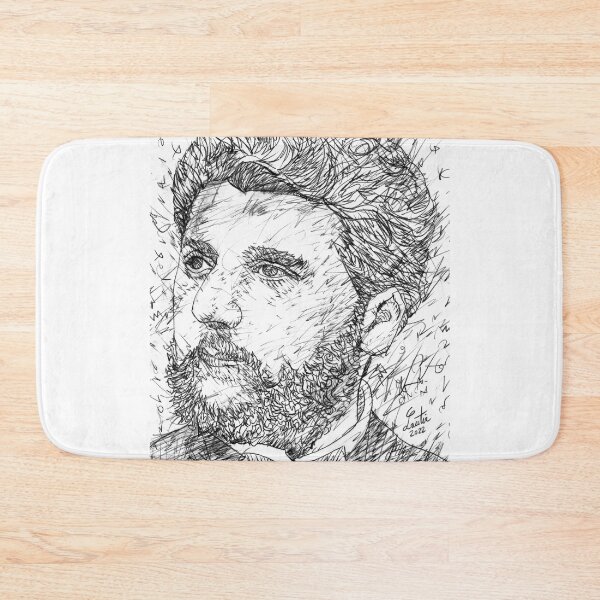 Item preview, GEORGES BIZET black and white pencil portrait .1 designed and sold by lautir.