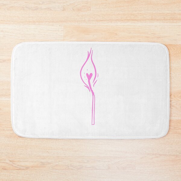 Item preview, Love match stick - pink heart on fire cute gift designed and sold by AnanasArt.