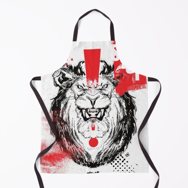Item preview, Lion Stop White Tshirt designed and sold by rodrigosantosph.