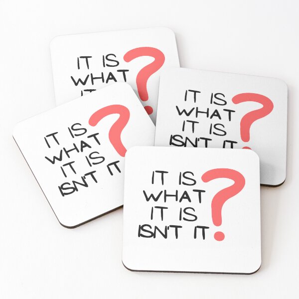 Item preview, Fun Message - It Is What It Is? designed and sold by TenbrinkDesigns.