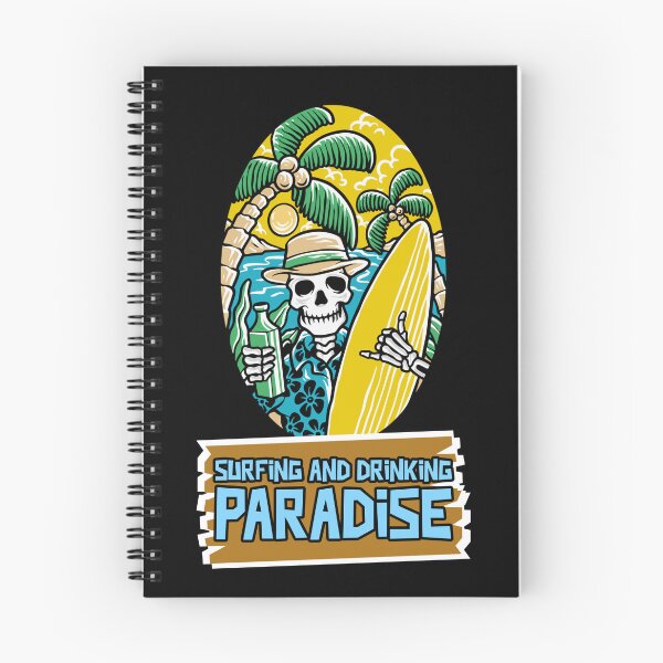Item preview, SURFING AND DRINKING PARADISE designed and sold by MJ96-PRO.