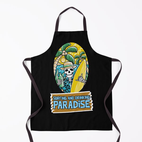 Item preview, SURFING AND DRINKING PARADISE designed and sold by MJ96-PRO.