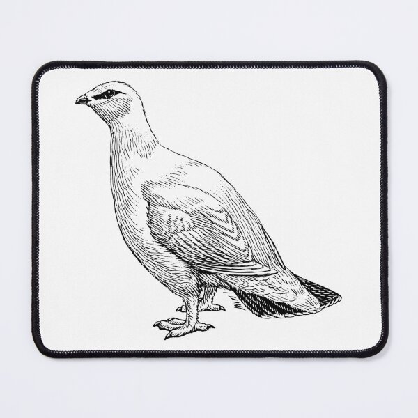 Item preview, Rock ptarmigan bird designed and sold by hrcdesign.