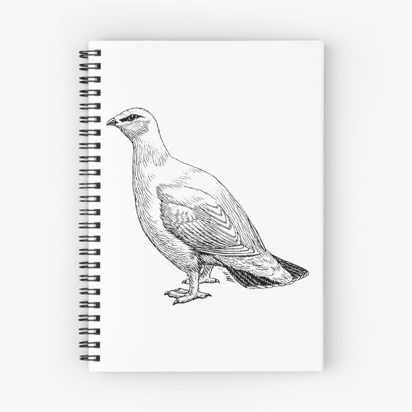 Item preview, Rock ptarmigan bird designed and sold by hrcdesign.