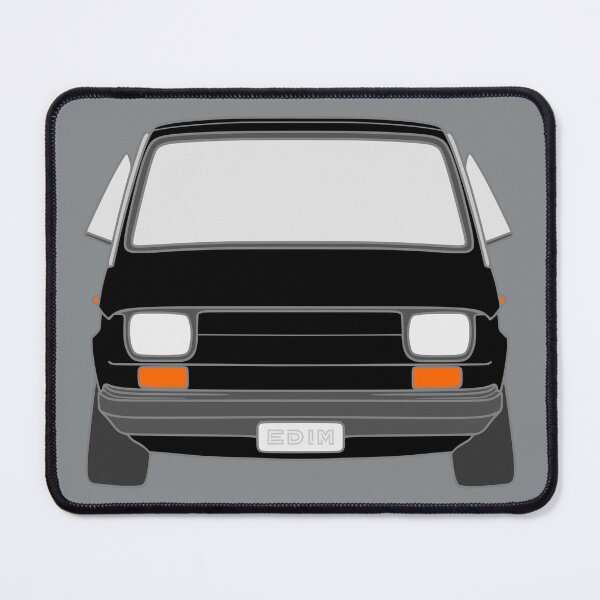 Item preview, Fiat 126P Polski Fiat Maluch black color designed and sold by EdimDesign.