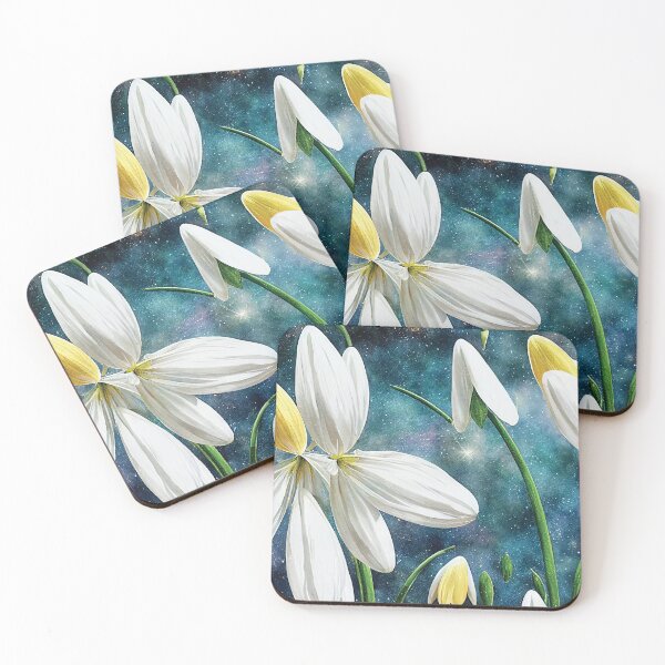 Item preview, Snowdrops in Space - Gratitude designed and sold by visionaryberry.