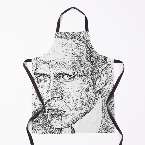 Item preview, DANIIL KHARMS black and white pencil portrait .1 designed and sold by lautir.