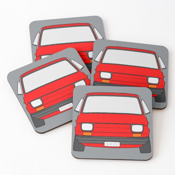 Artikelvorschau, Fiat 126 126P Polski Fiat Maluch rote Farbe entworfen und verkauft von EdimDesign.