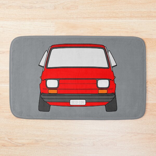 Artikelvorschau, Fiat 126 126P Polski Fiat Maluch rote Farbe entworfen und verkauft von EdimDesign.