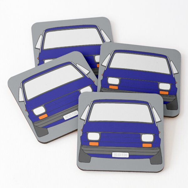 Artikelvorschau, Fiat 126 126P Polski Fiat Maluch blaue Farbe entworfen und verkauft von EdimDesign.