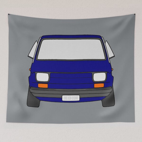 Artikelvorschau, Fiat 126 126P Polski Fiat Maluch blaue Farbe entworfen und verkauft von EdimDesign.