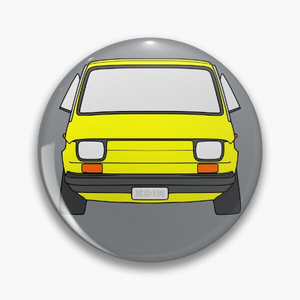 Item preview, Fiat 126 126P Polski Fiat Maluch yellow color designed and sold by EdimDesign.