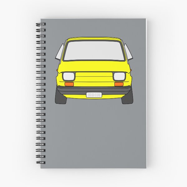Item preview, Fiat 126 126P Polski Fiat Maluch yellow color designed and sold by EdimDesign.