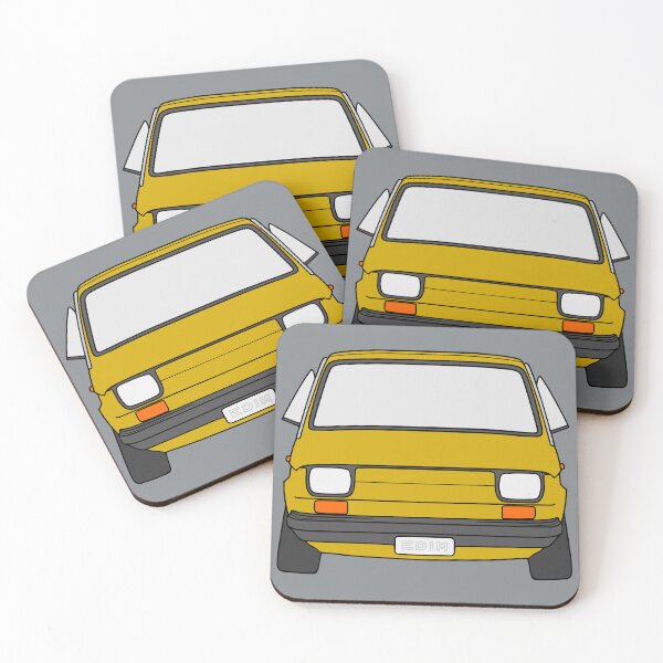 Artikelvorschau, Fiat 126 126P Polski Fiat Maluch beige Farbe entworfen und verkauft von EdimDesign.