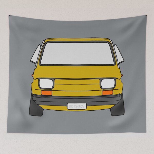 Artikelvorschau, Fiat 126 126P Polski Fiat Maluch beige Farbe entworfen und verkauft von EdimDesign.