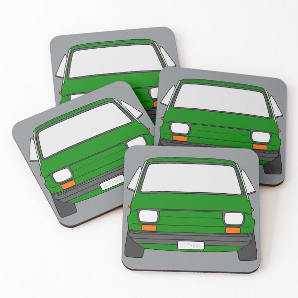 Artikelvorschau, Fiat 126 126P Polski Fiat Maluch grüne Farbe entworfen und verkauft von EdimDesign.