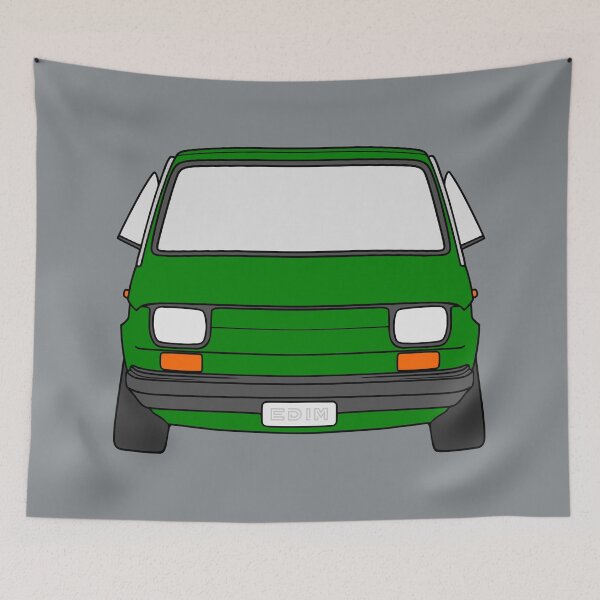 Artikelvorschau, Fiat 126 126P Polski Fiat Maluch grüne Farbe entworfen und verkauft von EdimDesign.