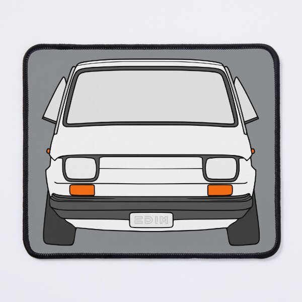 Item preview, Fiat 126 126P Polski Fiat Maluch white color designed and sold by EdimDesign.