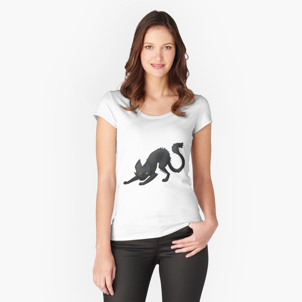 Item preview, Fitted Scoop T-Shirt designed and sold by Draikinator.