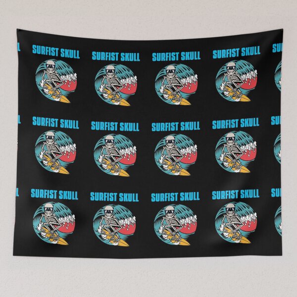 Item preview, THE SURFIST SKULL designed and sold by MJ96-PRO.