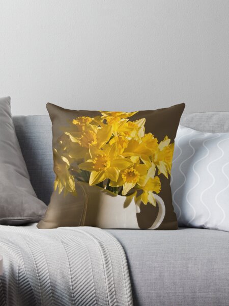 Item preview, Daffodil Filled Jug designed and sold by Sandra Foster.