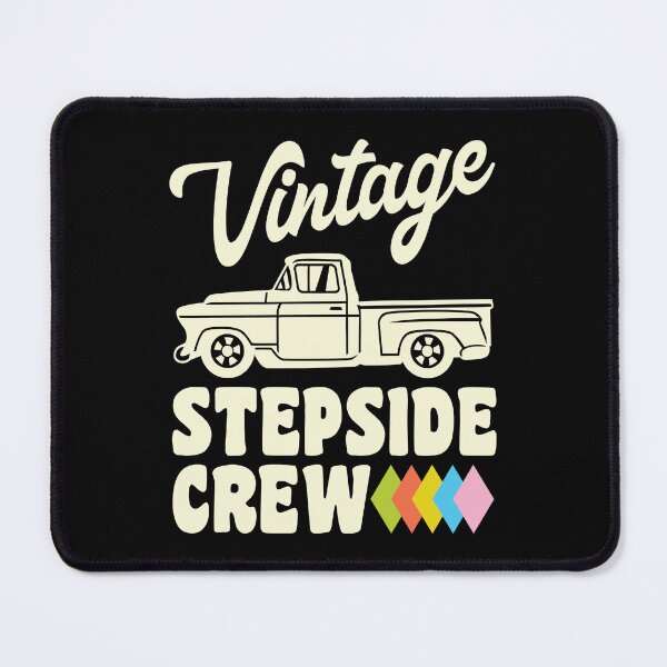 Item preview, Vintage Step Side Pickup Truck Stepside Crew Short Bed Trucks designed and sold by CharJens.
