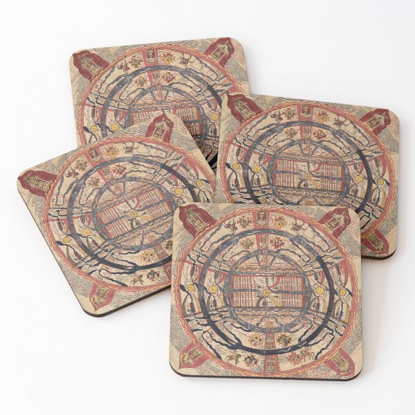 Item preview, Mandala 123 Jain Cosmological Diagrams GujaratIndia designed and sold by GuyBlank.