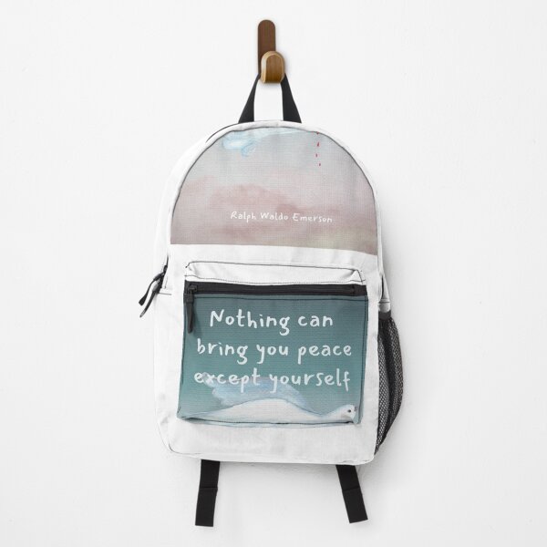 Item preview, Nothing can bring you peace except yourself. Ralph Waldo Emerson designed and sold by LifeWisdom.
