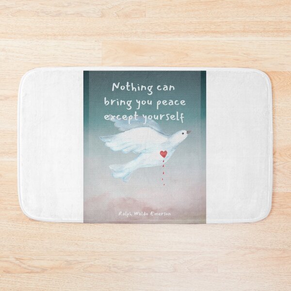 Item preview, Nothing can bring you peace except yourself. Ralph Waldo Emerson designed and sold by LifeWisdom.