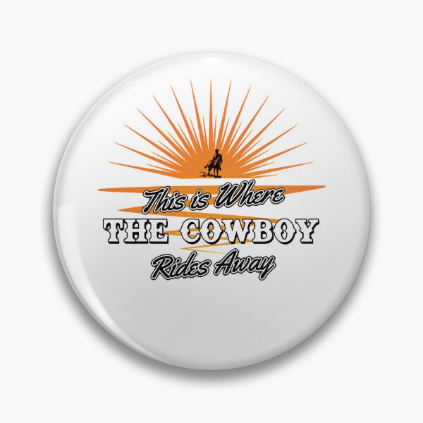 Item preview, Classic Retro Cowboy Rides Away Simple Steps Best Women Men designed and sold by RyderBignoldArt.