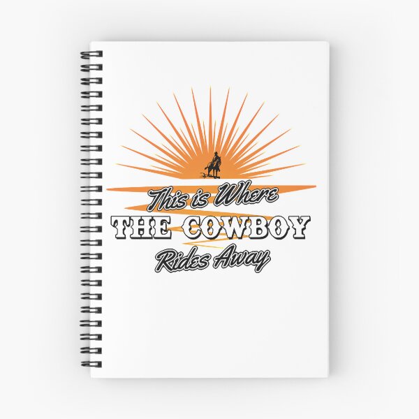Item preview, Classic Retro Cowboy Rides Away Simple Steps Best Women Men designed and sold by RyderBignoldArt.