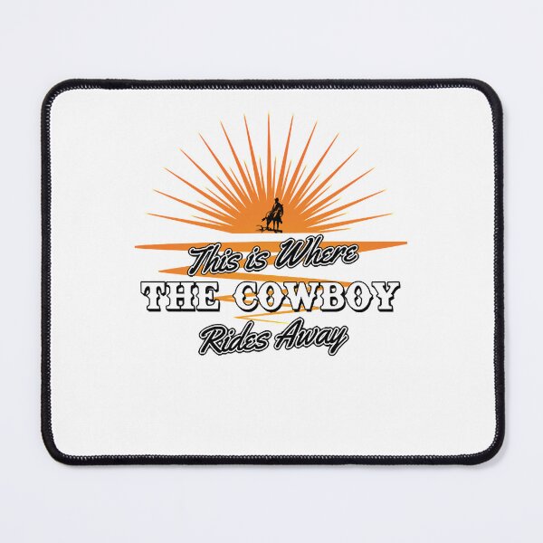 Item preview, Classic Retro Cowboy Rides Away Simple Steps Best Women Men designed and sold by RyderBignoldArt.