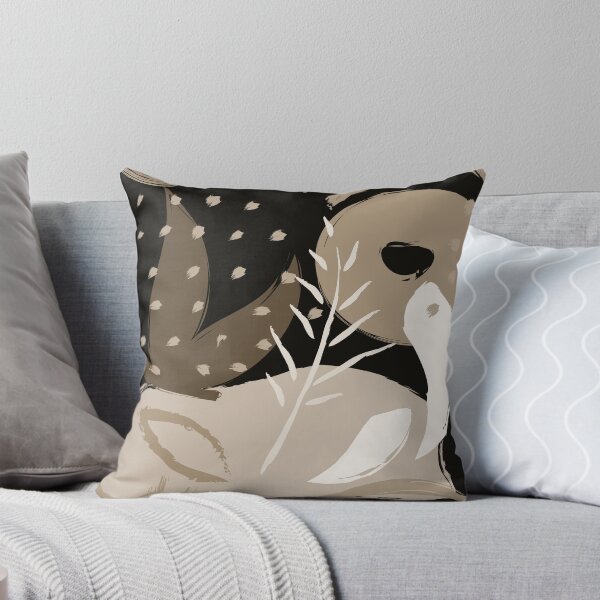 Item preview, Sepia Earth Tones Black And White Modern Abstract  designed and sold by DEC02.