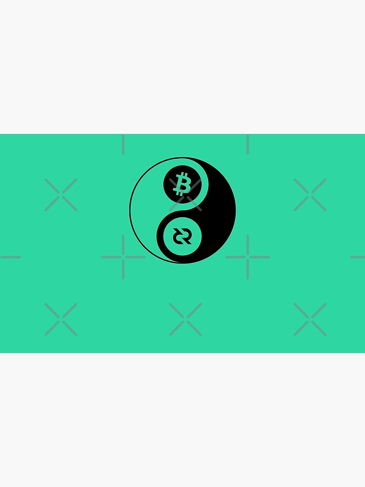 Thumbnail 6 of 6, Pet Bandana, Decred Yin Yang - DCR Turquoise © v1 (Design timestamped by https://timestamp.decred.org/) designed and sold by OfficialCryptos.