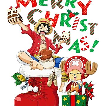 Merry Christmas From Luffy And Chopper One Piece Luffy And Chopper One Piece  shirt