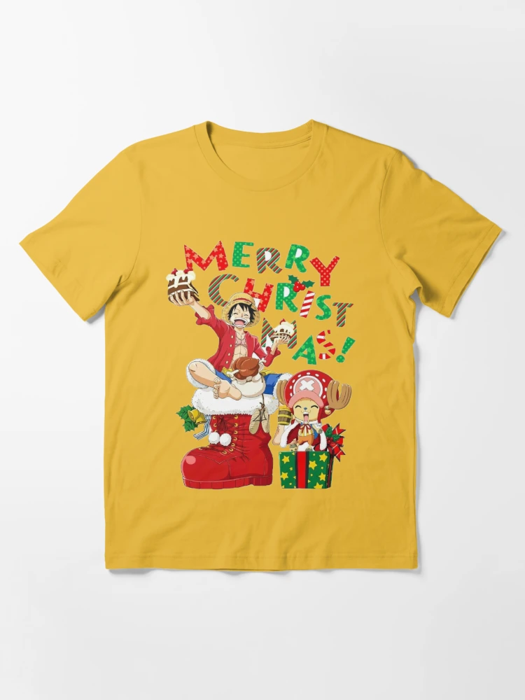 Merry Christmas From Luffy And Chopper One Piece Luffy And Chopper One Piece  Anime Unisex Sweatshirt - Teeruto